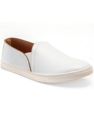 Sun + Stone Women's Mariam Slip on Sneakers, Created for Macy's - White Snake