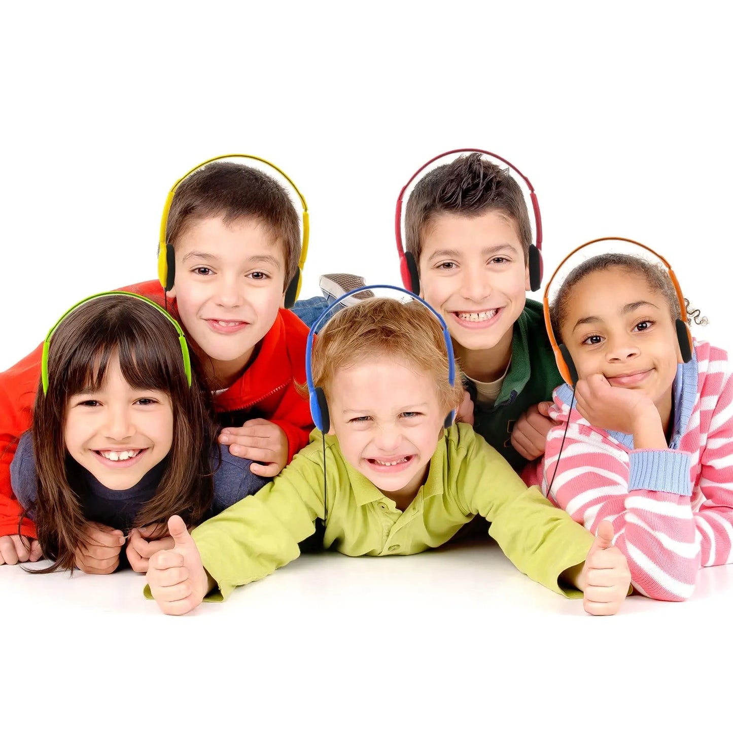 Tellegloww 120 Pcs Kids Classroom Headphones (NEW)