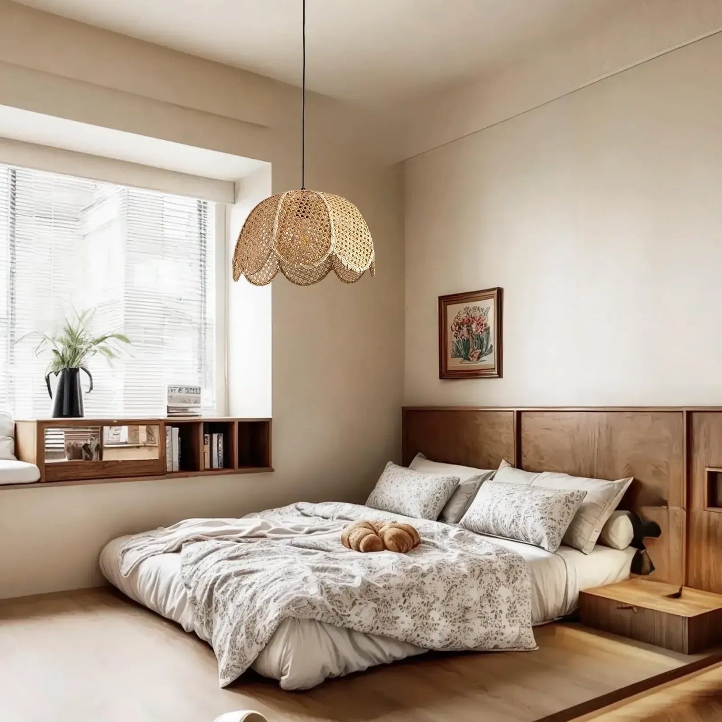 Natural Rattan Hanging Lamp (NEW)