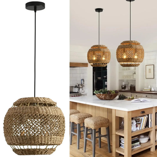 Rattan Pendant Light (NEW)