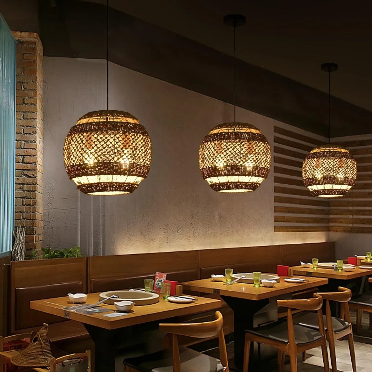 Rattan Pendant Light (NEW)