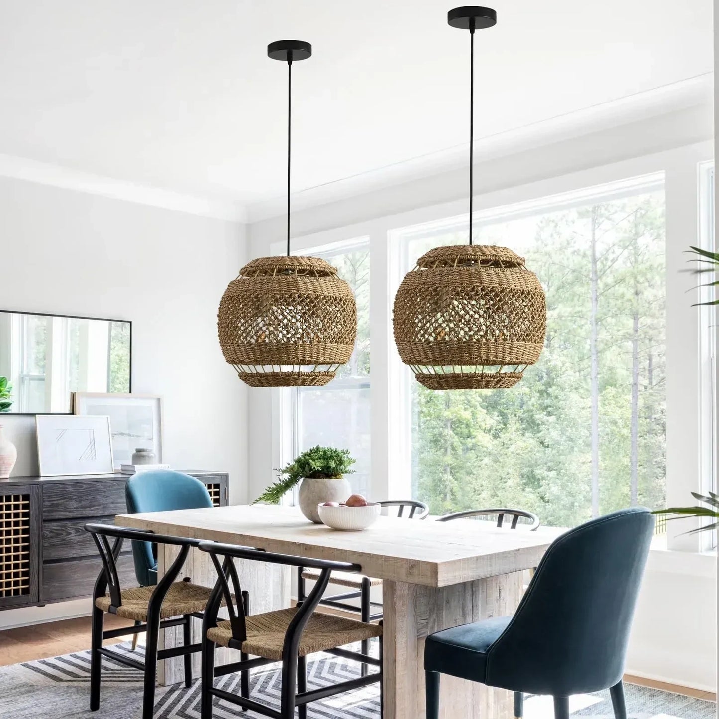 Rattan Pendant Light (NEW)