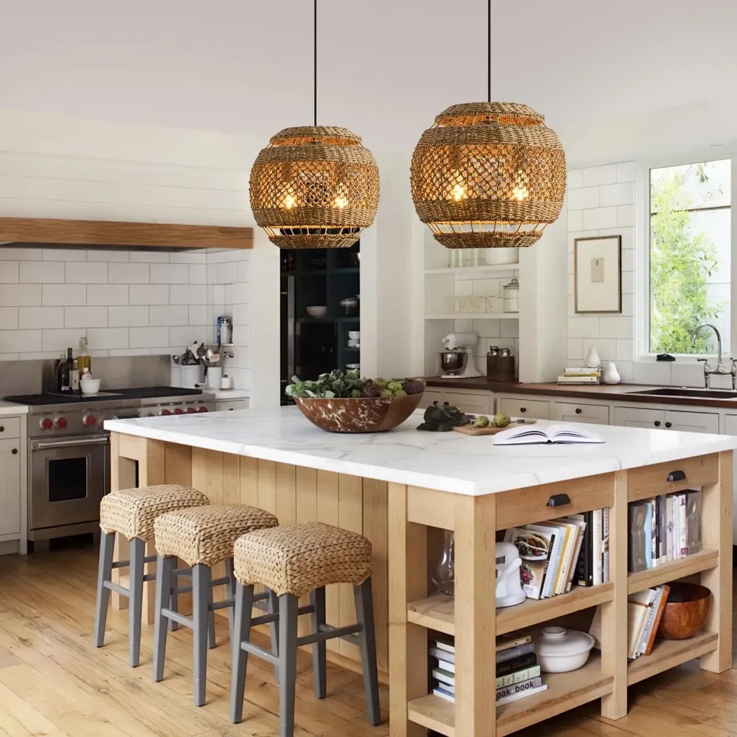 Rattan Pendant Light (NEW)