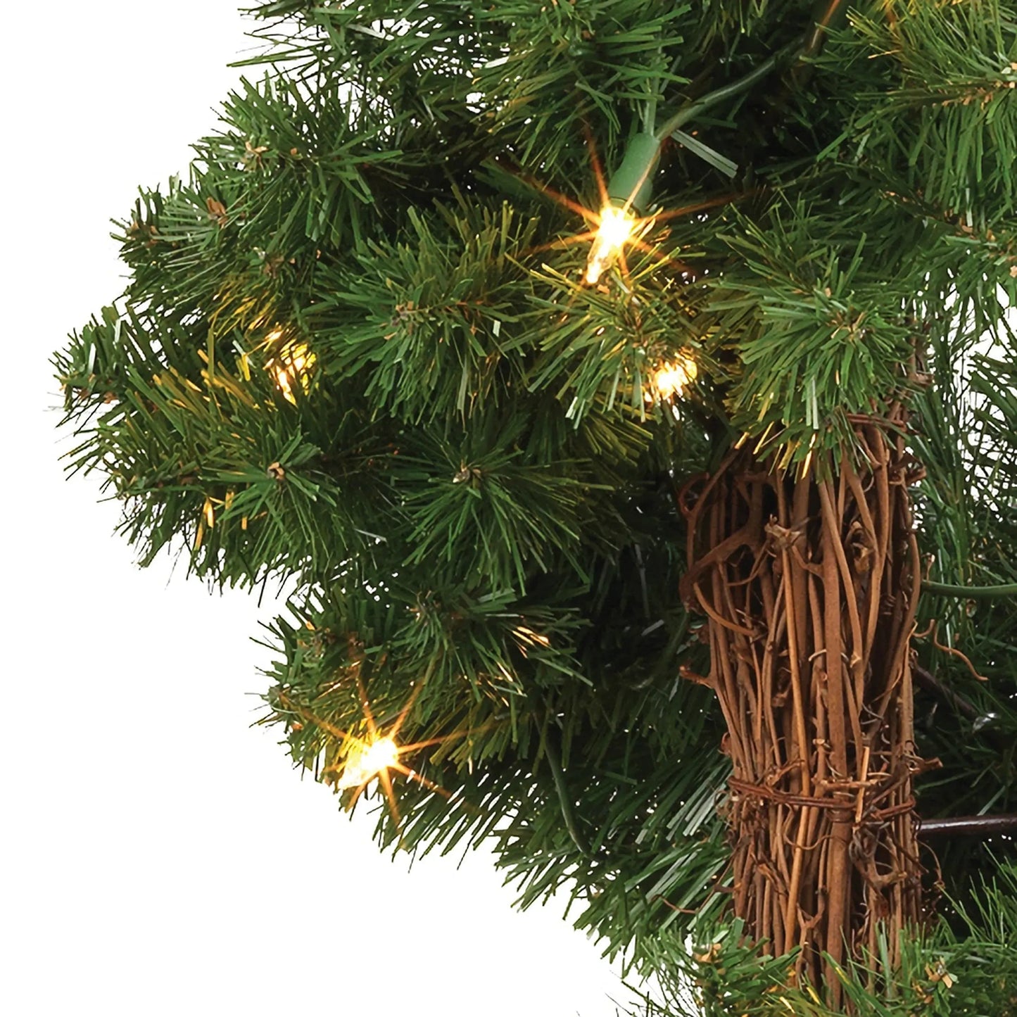 TenWaterloo Set of Two 3-1/2 Feet Artificial Spiral Pine Trees (NEW)