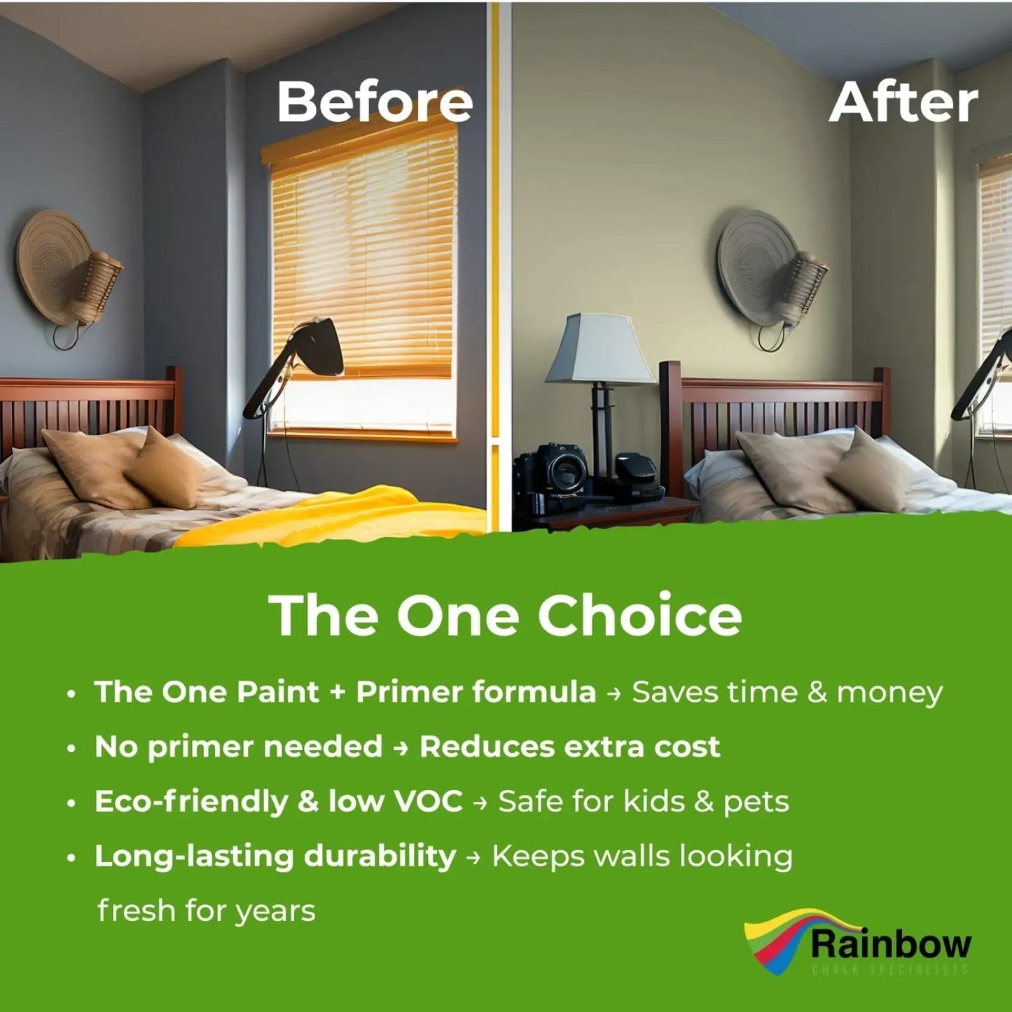 THE ONE All-In-One Paint & Primer (NEW)