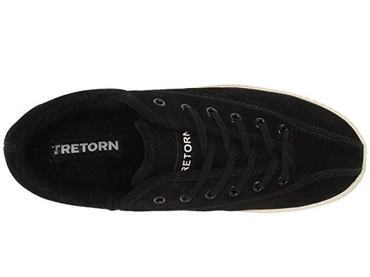 Tretorn Women's Sneakers BLK01 - Black Nylite Suede Sneaker - Women