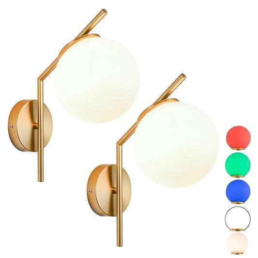 Wall Sconce Battery Operated Wall Light Set of 2 (NEW)