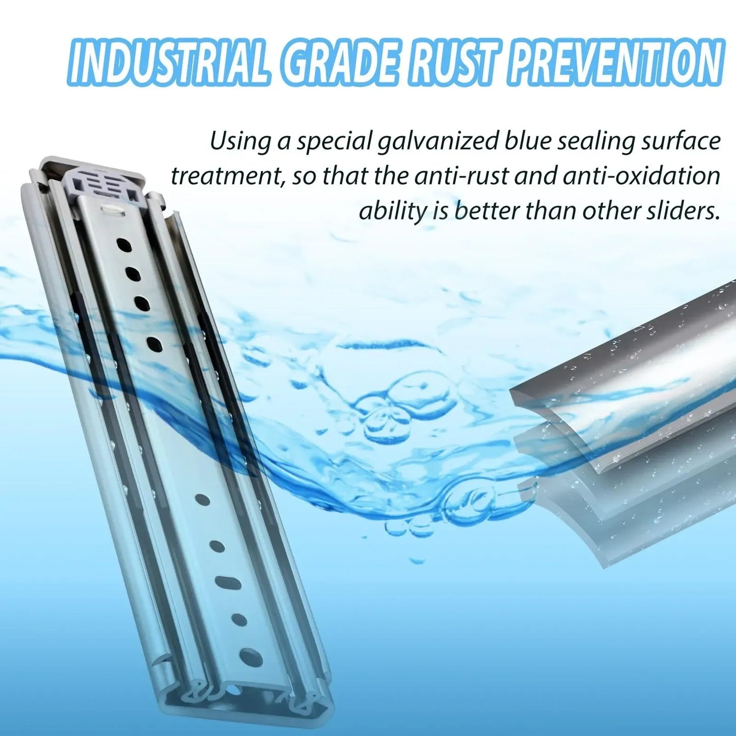 Heavy Duty Drawer Slides (NEW)