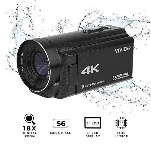 _Vivitar Pro 4K Digital Camcorder (NEW)