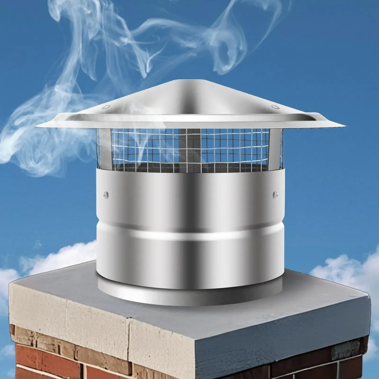 Willgoon 8 Inch Round Chimney Cap (NEW)