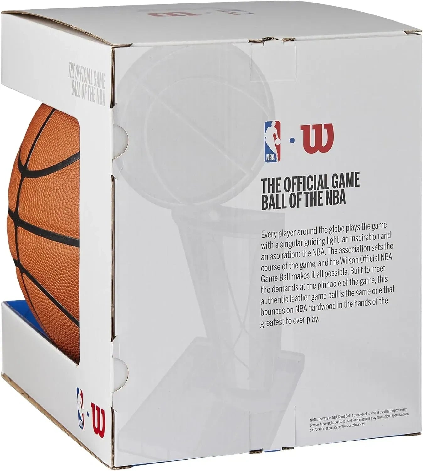WILSON NBA Official Game Basketball - , Size 7-29.5 (NEW)