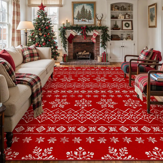 Christmas Area Rug 8x10 (NEW)
