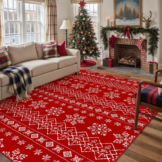 Christmas Area Rug 8x10 (NEW)