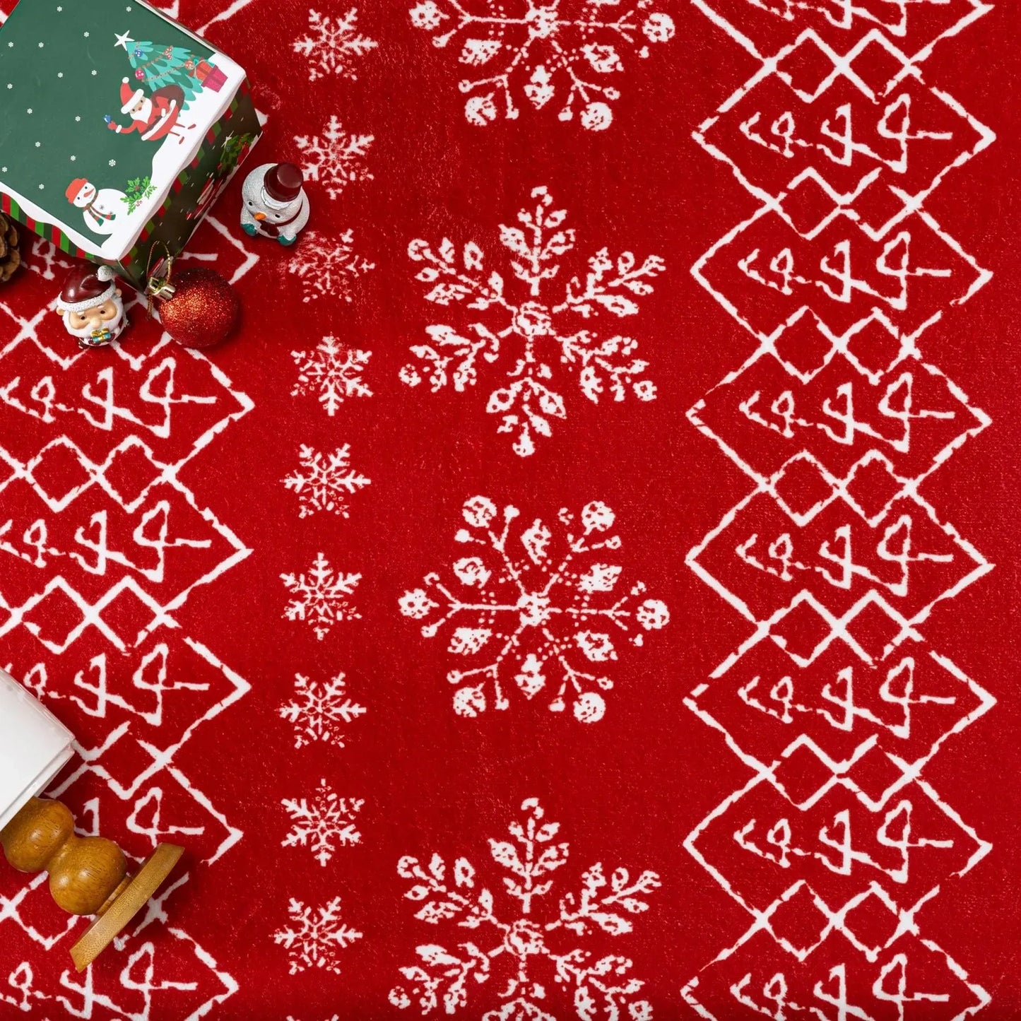 Christmas Area Rug 8x10 (NEW)