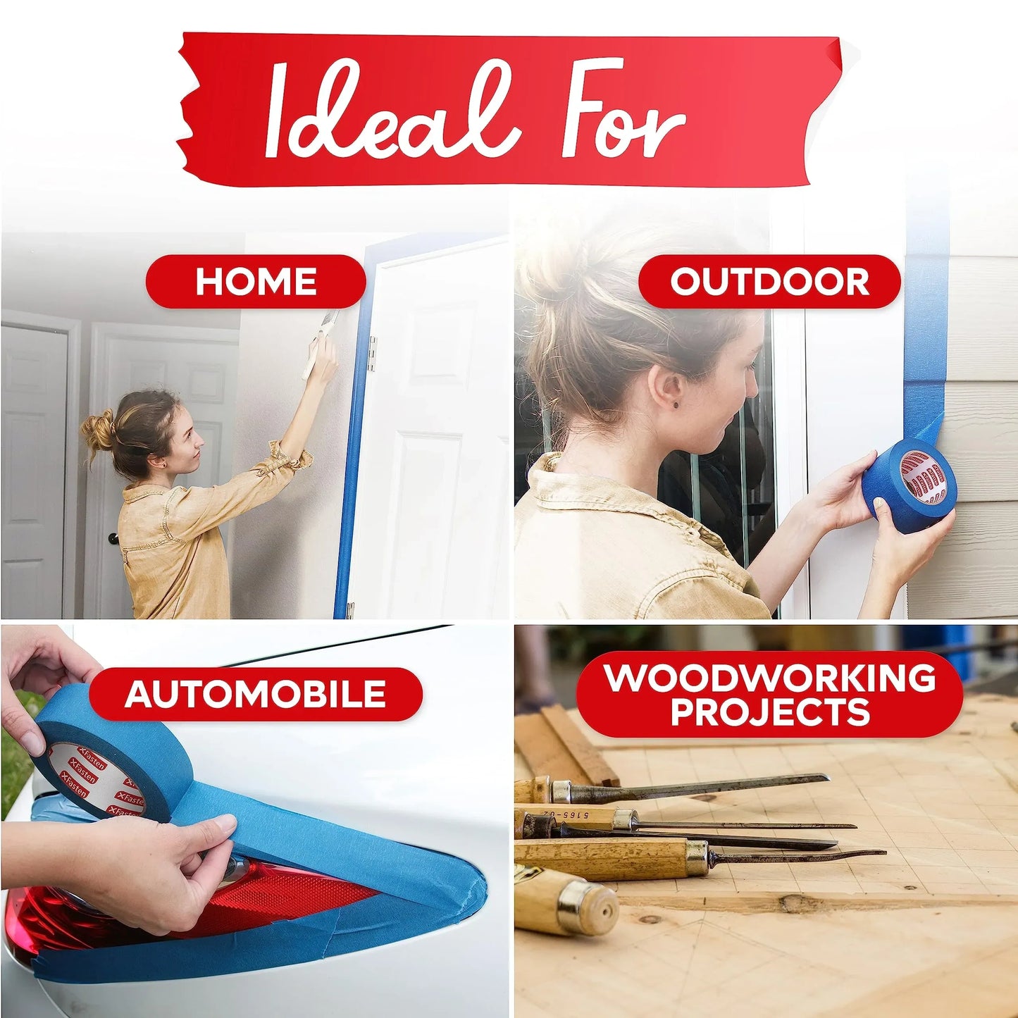 XFasten Painter's Tape (24-Pack) (NEW)