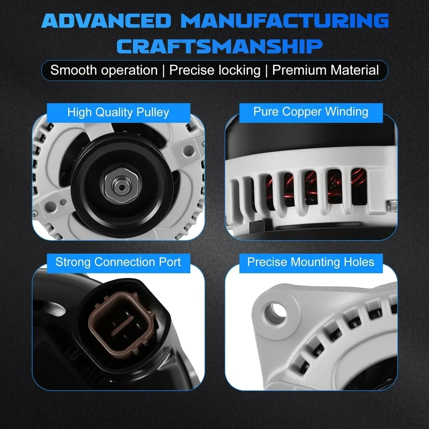 Alternator for 2003-2004 Honda/Acura (NEW)