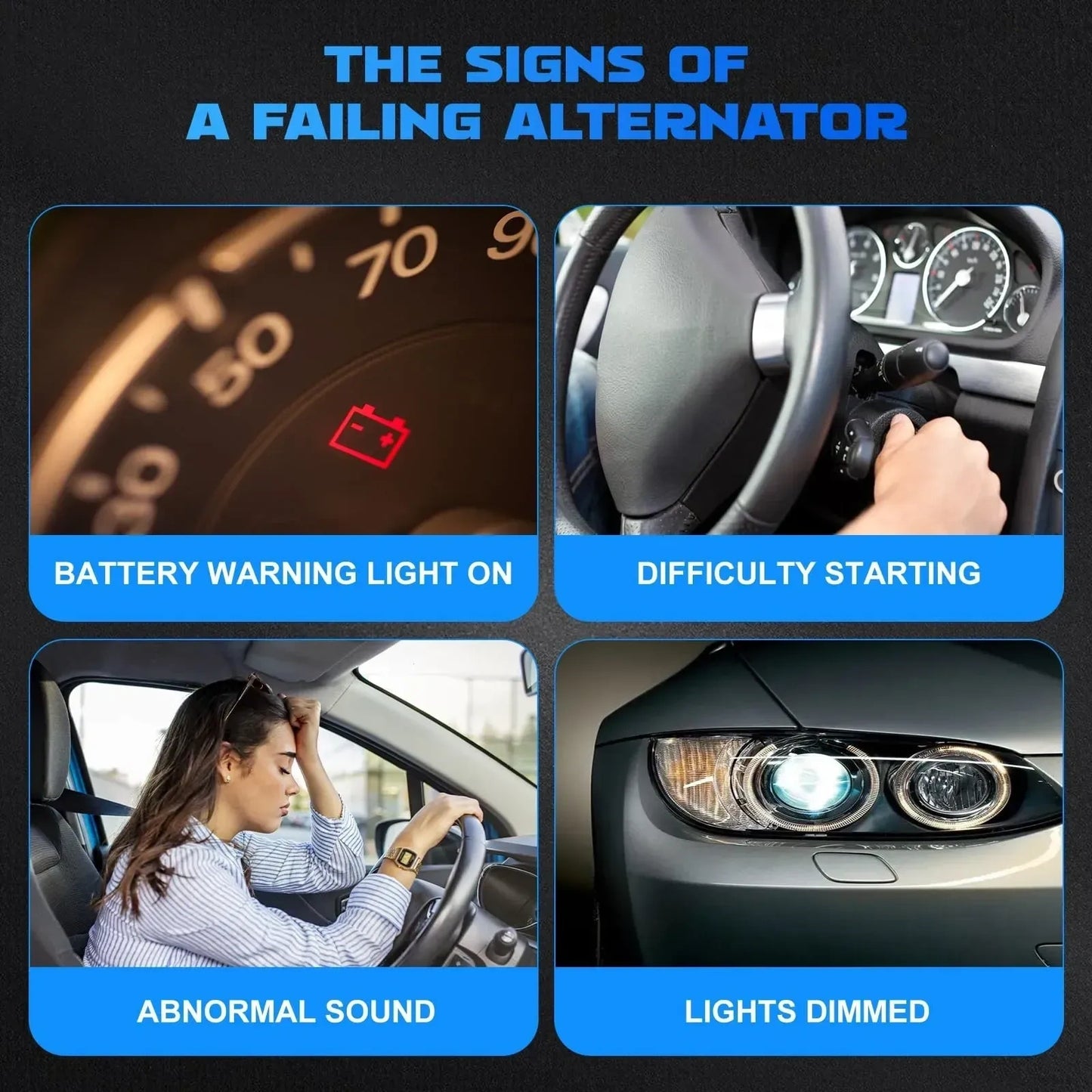 Alternator for 2003-2004 Honda/Acura (NEW)