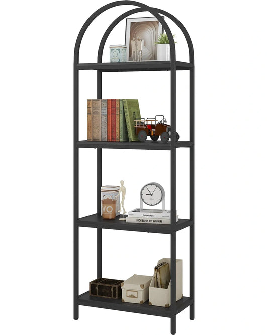 Yusong Bookshelf 4 Tier Arched , 71.3 (NEW)