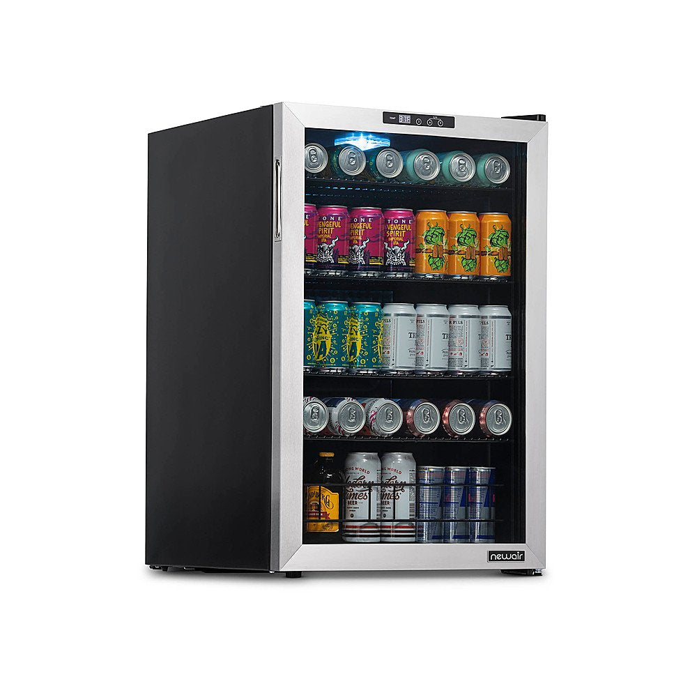 freestanding-beverage-fridge-nbc160ss00-stainless steel-1