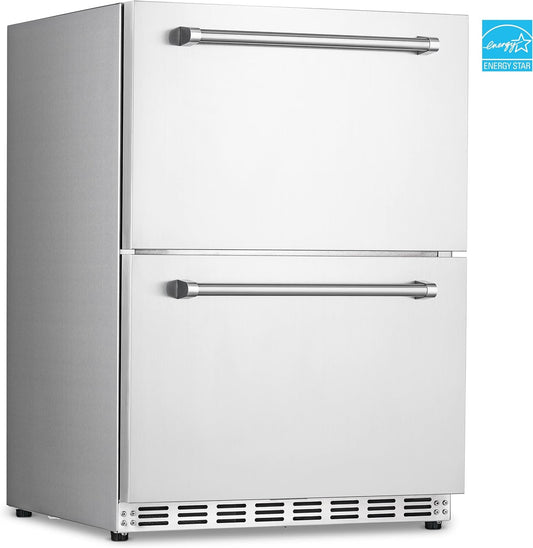dual-drawer-commercial-fridge-ncr040ss00-stainless steel-1