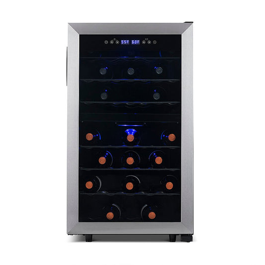 freestanding-dual-zone wine-fridge-nwc043ss00-stainless steel-1