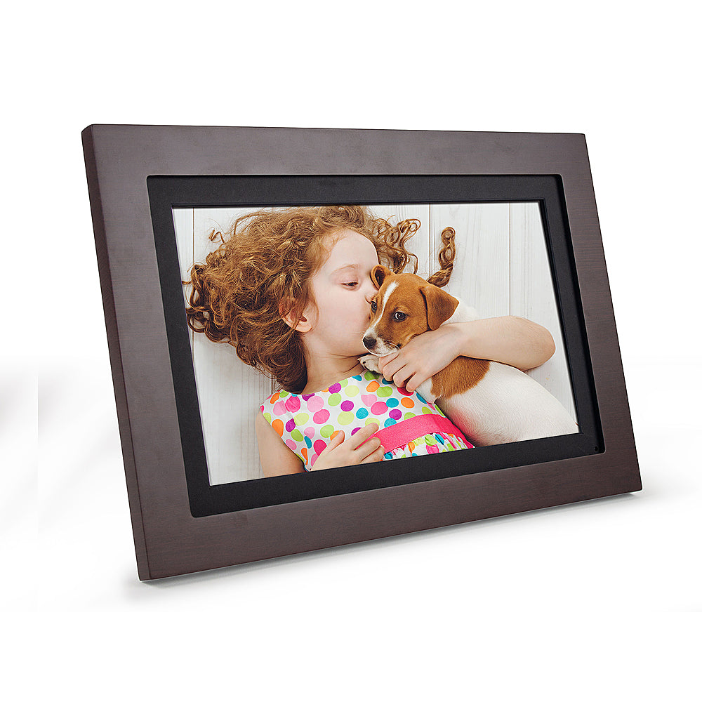 brookstone-photoshare-14”-smart-digital-picture-frame-fsm014-espresso-1