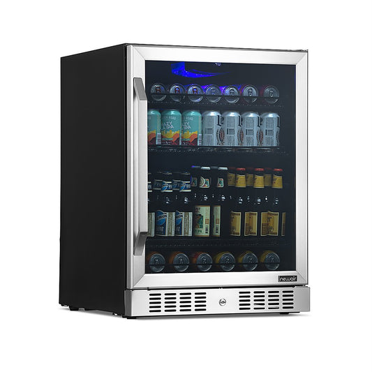 24”-built-in-beverage-fridge-nbc177ss00-stainless steel-1