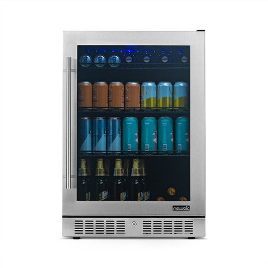 24"-premium-beverage-fridge-nbc224-stainless steel-1