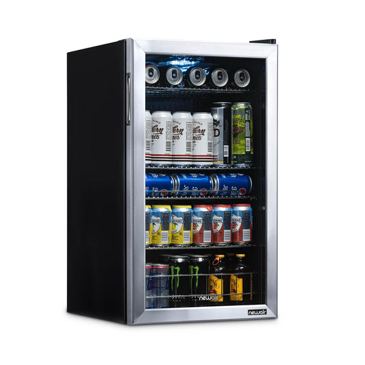 freestanding-beverage-fridge-nbc126ss02-stainless steel-1