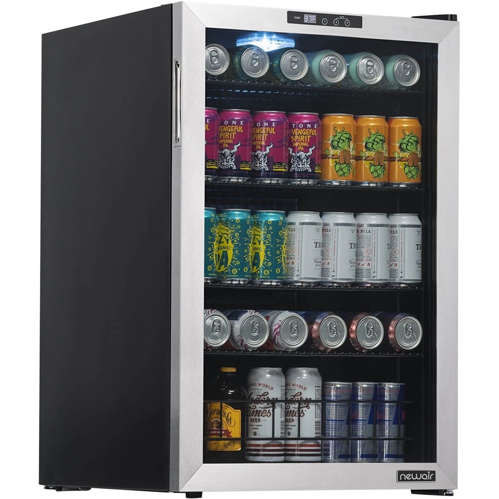 freestanding-beverage-fridge-nbc160ss00-stainless steel-2
