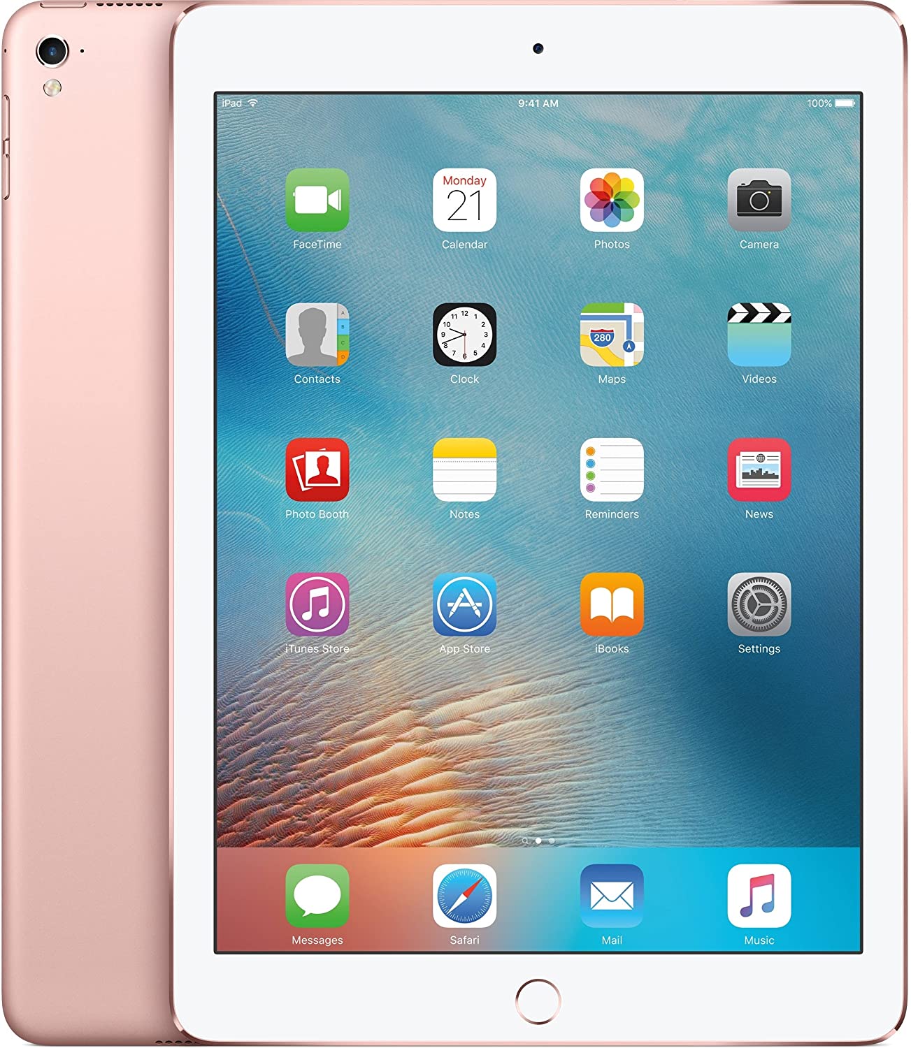 apple-2016-9.7-inch-ipad-pro-1-a1673-rose gold/white-2