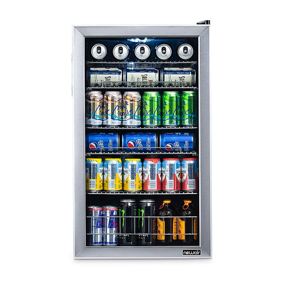 freestanding-beverage-fridge-ab-1200-stainless steel-2