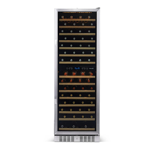 built-in-dual-zone-wine-fridge-awr-1600db-stainless steel-2