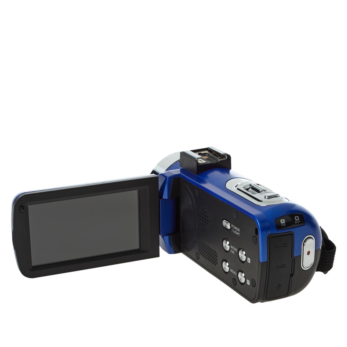 NEW Polaroid 4K 18X Zoom Touch Screen hot Wi-Fi Camcorder