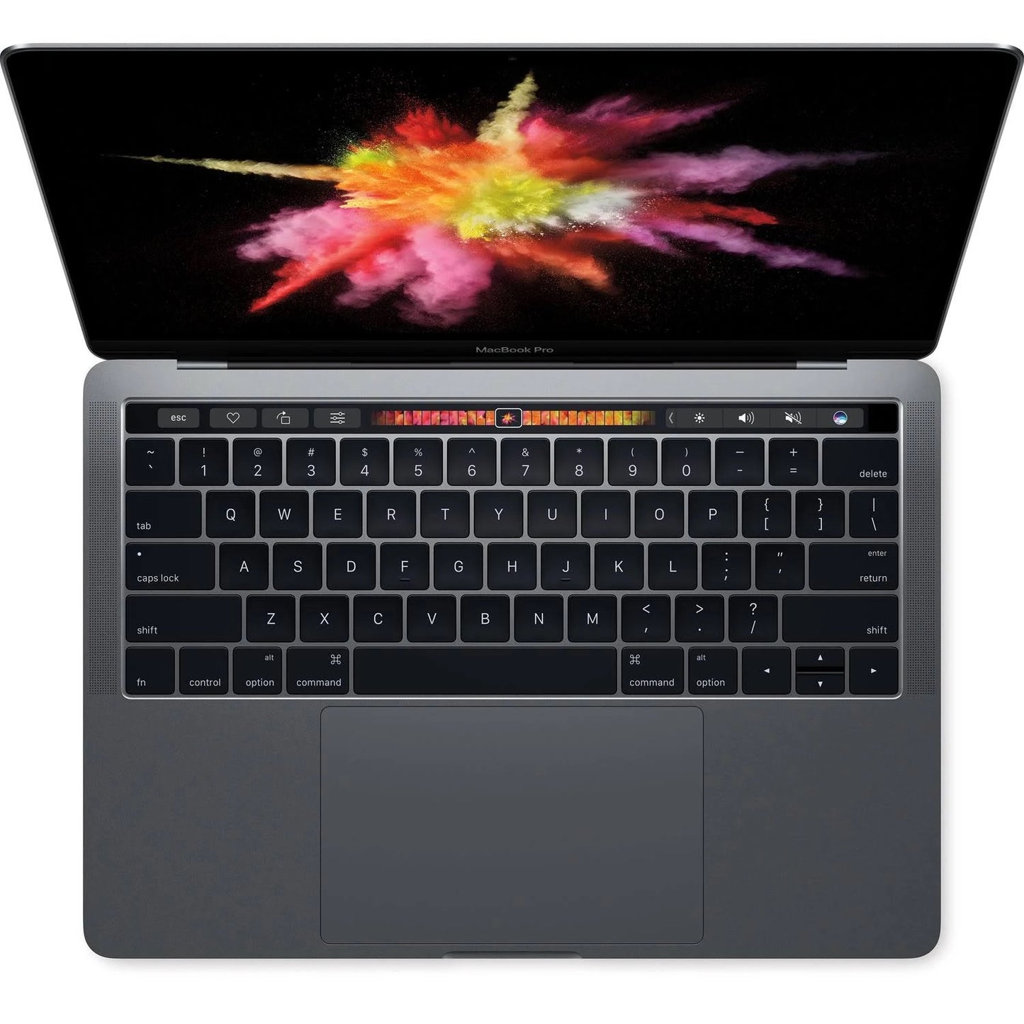 apple-2017-13.3-inch-macbook-pro-touchbar-a1706-space-gray-dci5 - 3.3ghz processor, 16gb ram, plus 650 - 1.5gb gpu-mpxv2ll/a-3