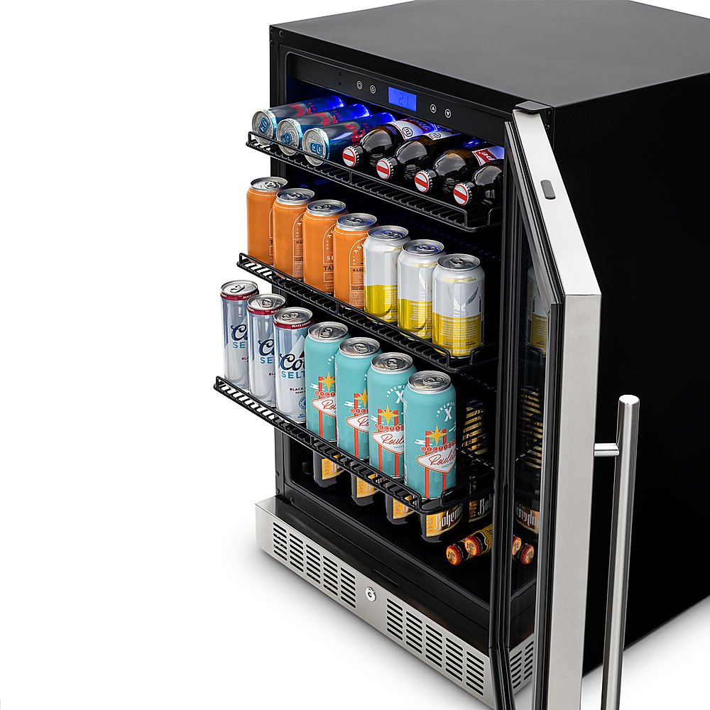 24"-premium-beverage-fridge-nbc224-stainless steel-3