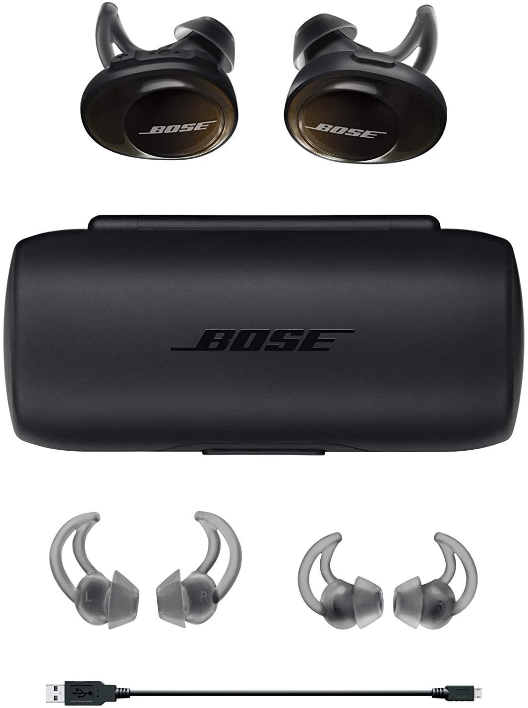 Bose SoundSport Free Headphones True Wireless, Midnight Blue