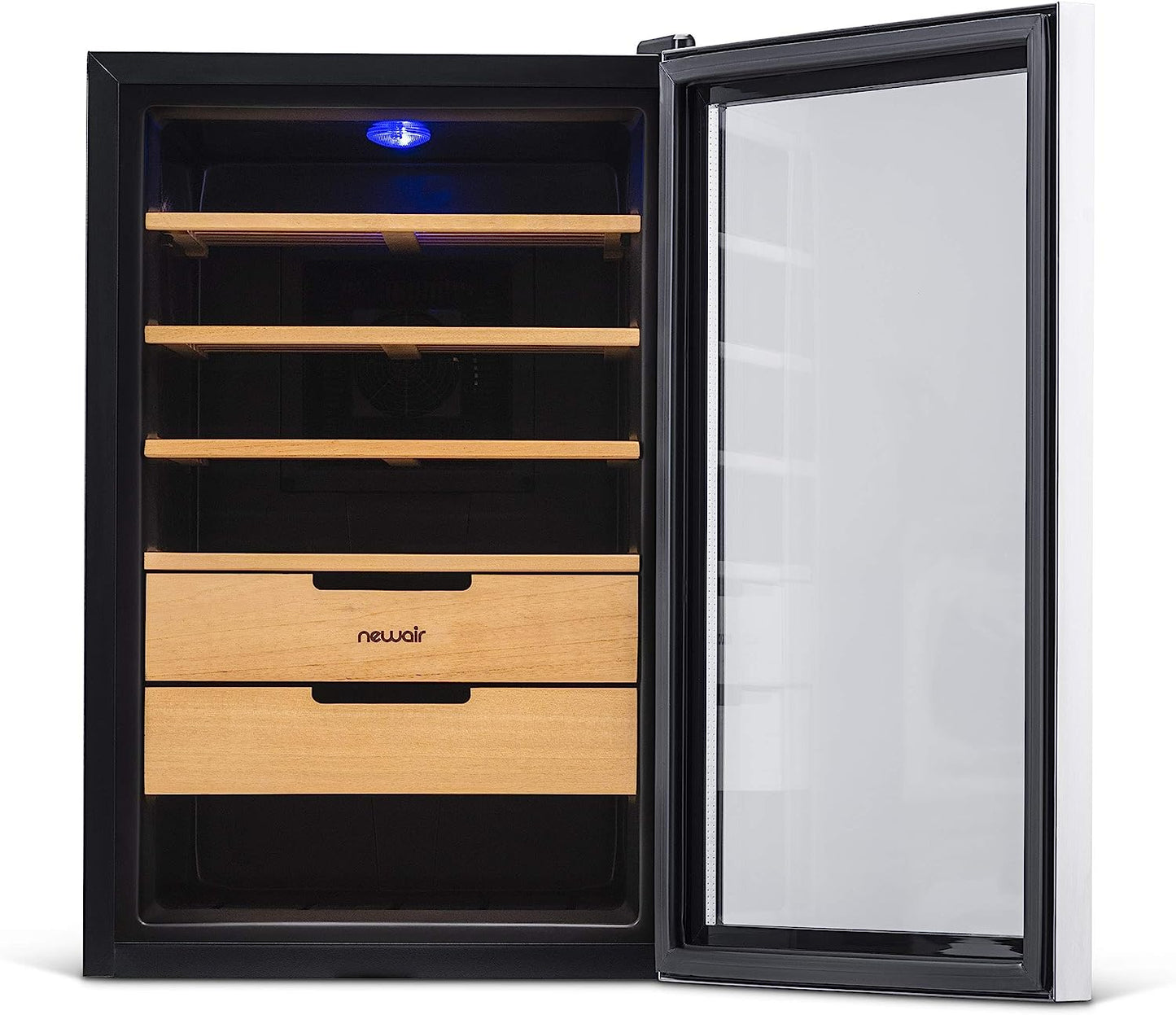climate-controlled-cigar-humidor-cc-300h-stainless steel-4