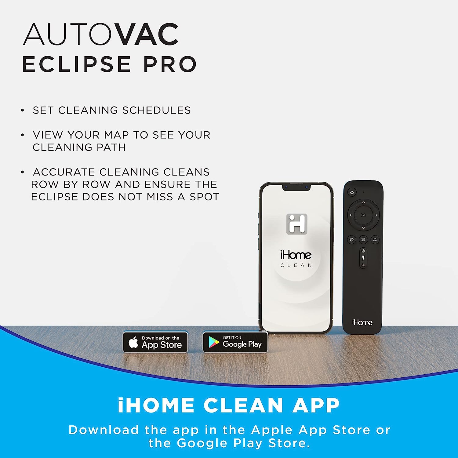 iHome Clean AutoVac Eclipse Pro, iHRV11-BLK, Black – Warehouse B