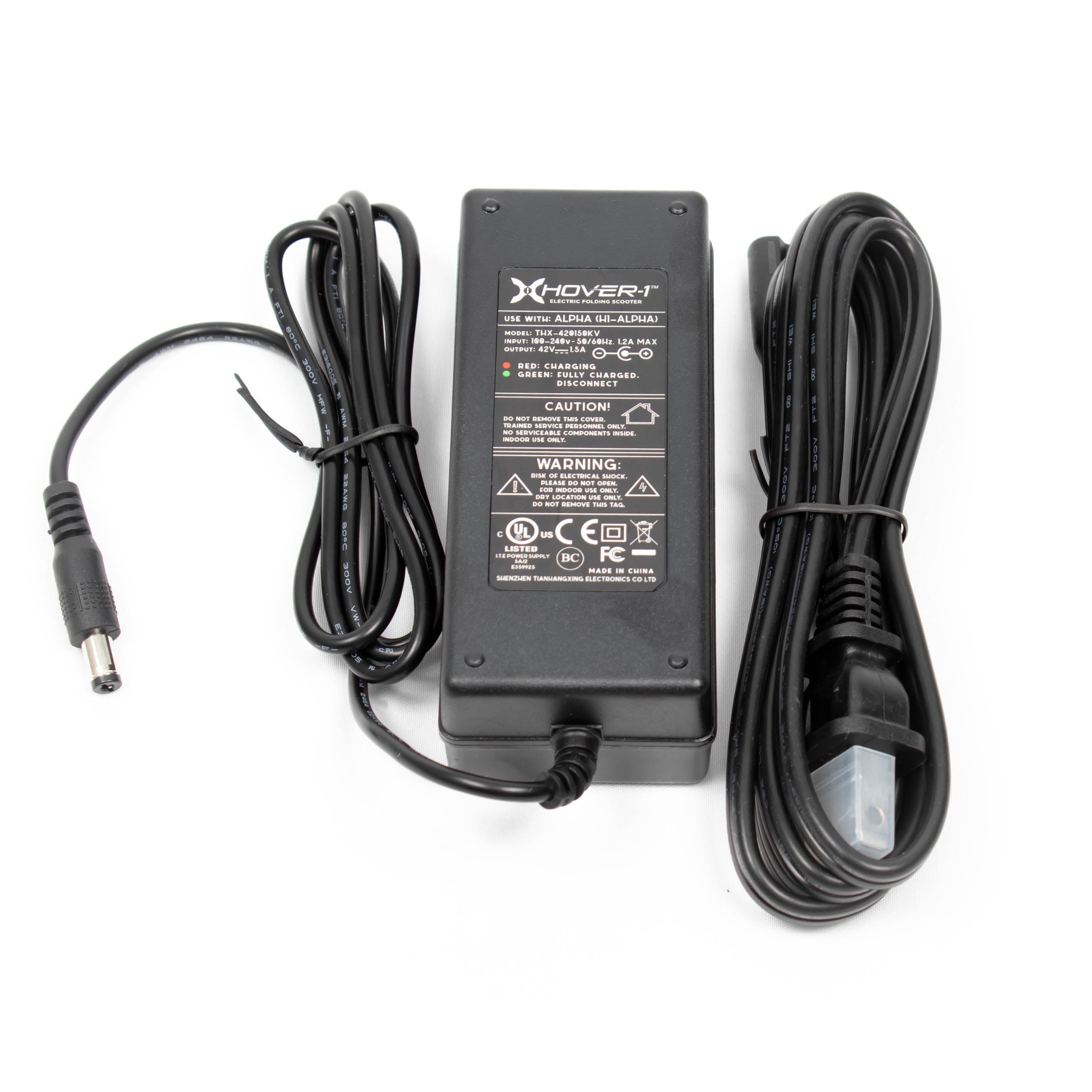 Hover1 Alpha Replacement Charger, CP4215, Black Warehouse B